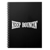 Hou Bouncin. Notitieboek (Voorkant)