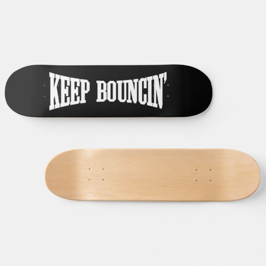 Hou Bouncin. Skateboard (Horizontaal)