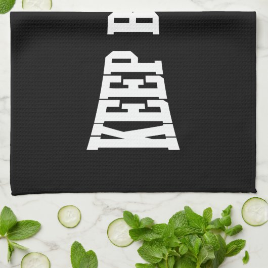 Hou Bouncin. Theedoek (Gevouwen)