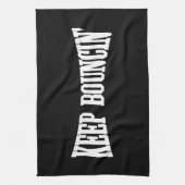 Hou Bouncin. Theedoek (Verticaal)