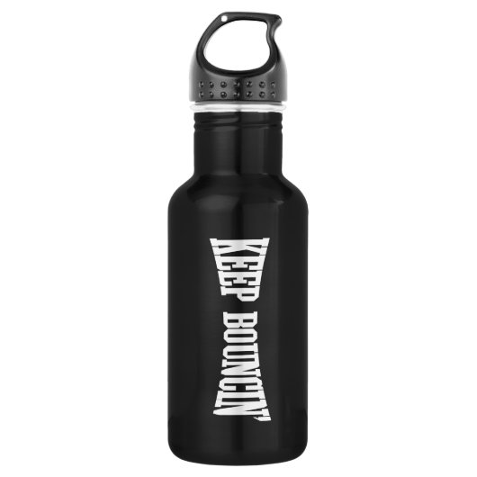 Hou Bouncin. Waterfles (Voorkant)