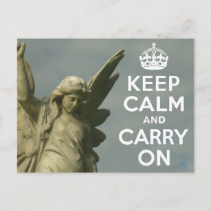 Hou Calm Angel Briefkaart