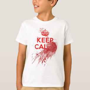 Hou Calm Bloody Zombie T-shirt