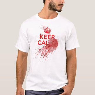 Hou Calm Bloody Zombie T-shirt
