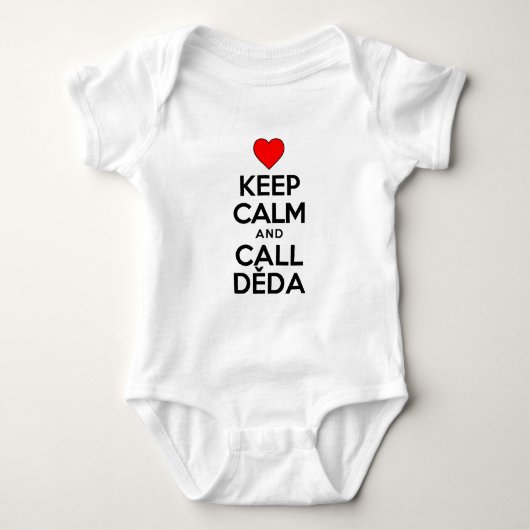 Hou Calm Call Deda Romper (Voorkant)
