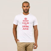 Hou Calm Drink Juice T-shirt (Voorkant volledig)