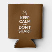 Hou Calm en Don't Shart Blikjeskoeler (Voorkant)