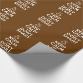 Hou Calm en Don't Shart Cadeaupapier (Hoek)