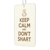 Hou Calm en Don't Shart Luchtverfrisser (Links)