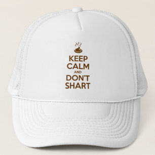 Hou Calm en Don't Shart Trucker Pet