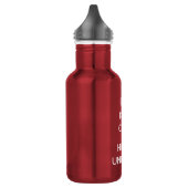 Hou Calm en Hug een Unicorn Waterfles (Links)