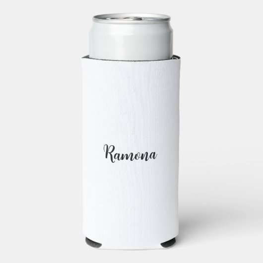 Hou Calm en Kayak bij mij Seltzer Blikjeskoeler (Seltzer Achterkant)