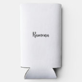 Hou Calm en Kayak bij mij Seltzer Blikjeskoeler (Achterkant)