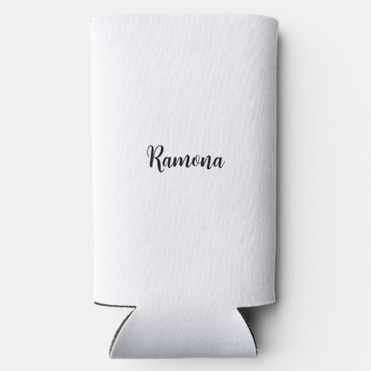 Hou Calm en Kayak bij mij Seltzer Blikjeskoeler (Achterkant)