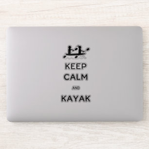 Hou Calm en Kayak bij mij Sticker