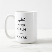 Hou Calm en Kayak Koffiemok (Links)