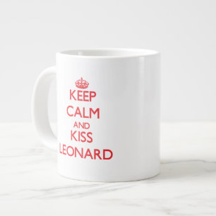 Hou Calm en Kiss Leonard Grote Koffiekop
