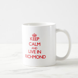 Hou Calm en leef in Richmond Koffiemok