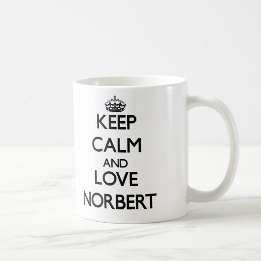Hou Calm en Love Norbert Koffiemok (Rechts)