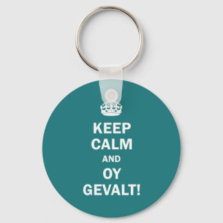 "Hou Calm en Oy Gevalt!" Sleutelhanger