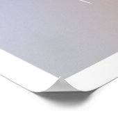 Hou Calm en Parler Francais Poster (Hoek)