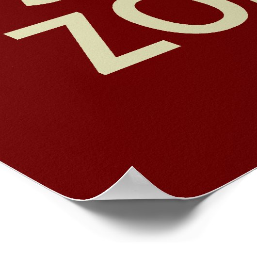 Hou Calm en Shoot Zombies Poster (Hoek)