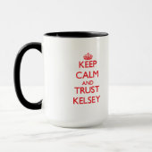 Hou Calm en TRUST Kelsey Mok (Links)