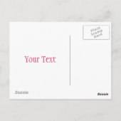 Hou Calm en wees prinses Briefkaart (Achterkant)
