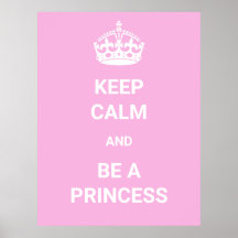 Hou Calm en wees prinses