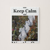 Hou Calm en Westie On, West highland Legpuzzel (Verticaal)