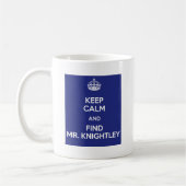 Hou Calm Find Mr Knachtley Emma Jane Austen Koffiemok (Links)