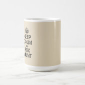 Hou Calm Fox Hunt Magische Mok (Midden)