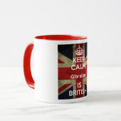 Hou Calm Gibraltar is Britse Mok (Voorkant links)