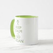 Hou Calm Go Vegan Mok (Voorkant links)