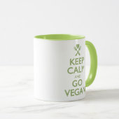Hou Calm Go Vegan Mok (Voorkant rechts)