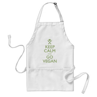 Hou Calm Go Vegan Standaard Schort