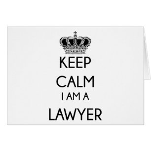 Hou Calm, ik ben advocaat