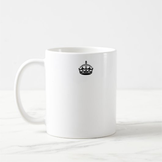 Hou Calm, ik ben de rechter. Koffiemok (Links)