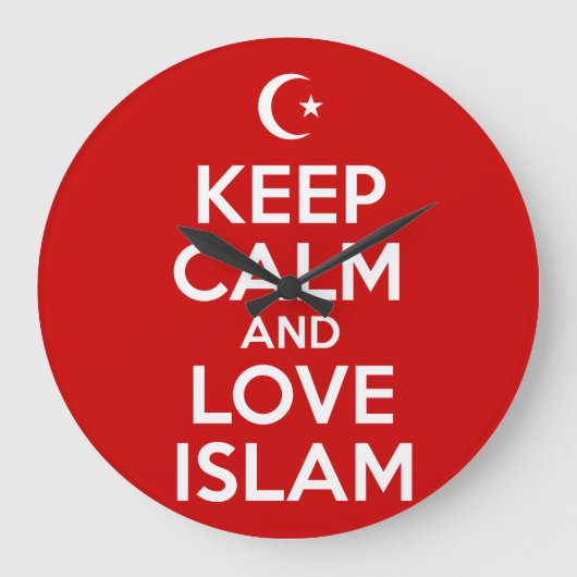 Hou Calm Islamic Grote Klok (Voorkant)