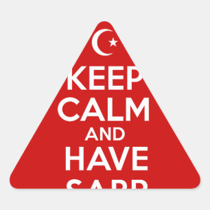 Hou Calm Islamic Sticker