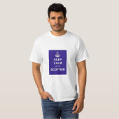 Hou Calm, je bent Schots T-shirt (Voorkant volledig)
