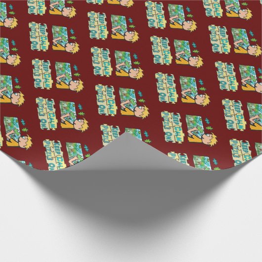 Hou Calm Jigzaag Puzzle Cadeaupapier (Hoek)