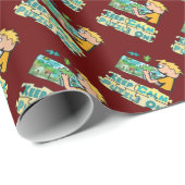 Hou Calm Jigzaag Puzzle Cadeaupapier (Rol Hoek)