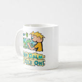 Hou Calm Jigzaag Puzzle Koffiemok (Voorkant links)