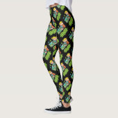 Hou Calm Jigzaag Puzzle Leggings (Links)