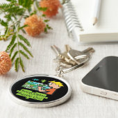 Hou Calm Jigzaag Puzzle Sleutelhanger (Zijkant)