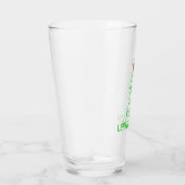 Hou Calm Kiss A Leprechaun Partij Glas (Rechts)