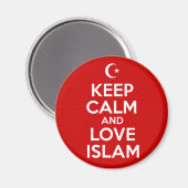 Hou Calm Love Islam Magneet (Voorkant / Achterkant)