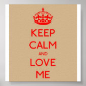 Hou Calm Love ME Value Poster Paper (Matte) (Voorkant)