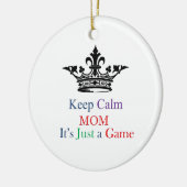Hou Calm mama Keramisch Ornament (Links)
